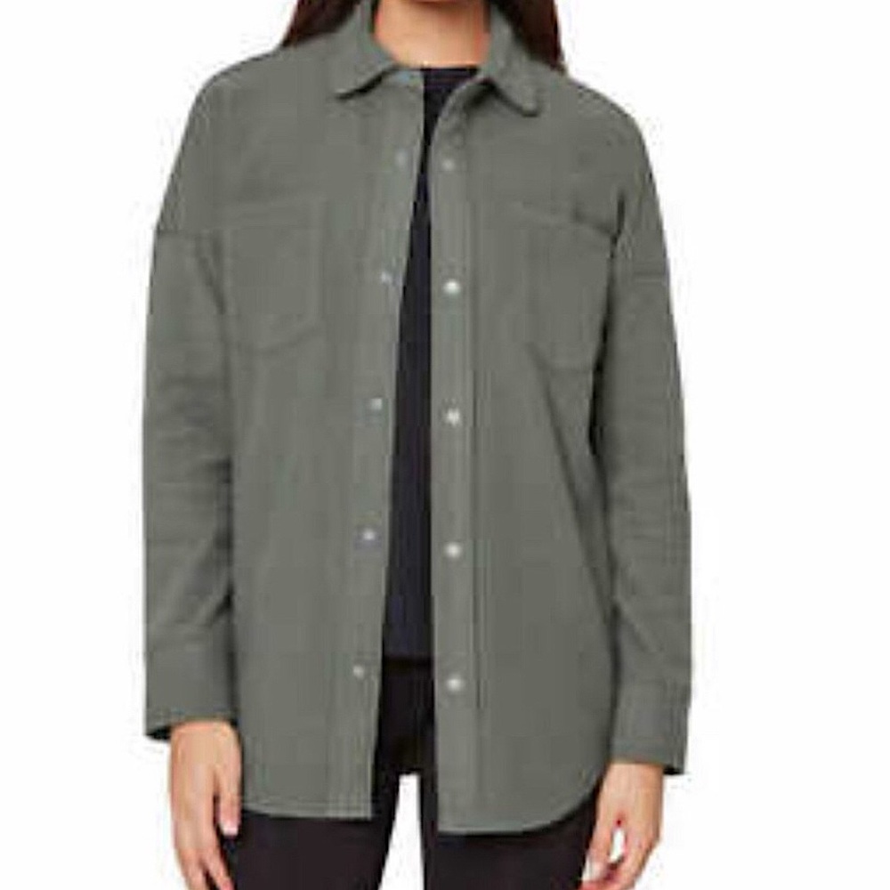 MONDETTA COZY WARM FLEECE SHIRT JACKET
